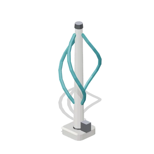Vertical Axis Wind Turbine (Arcology Towers and Skyways)