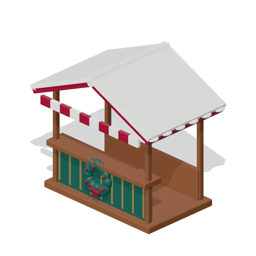 Festive market chalet (Christmas Storybook)