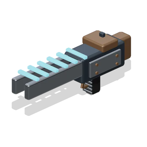 Rail Gun Pickup (Arena Shooter Map Kit)