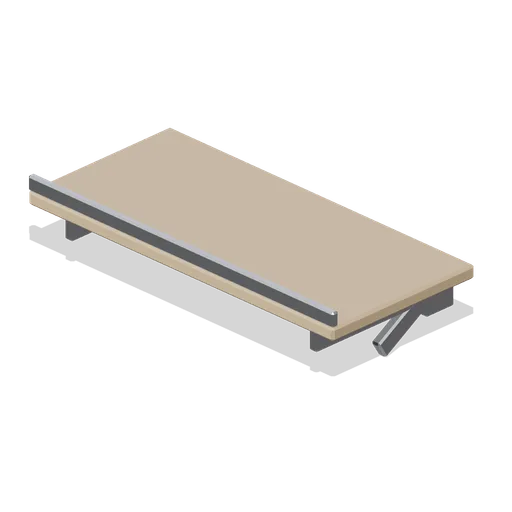 Slatwall shelf bracket and shelf (Retail Store Fixtures and Mall)