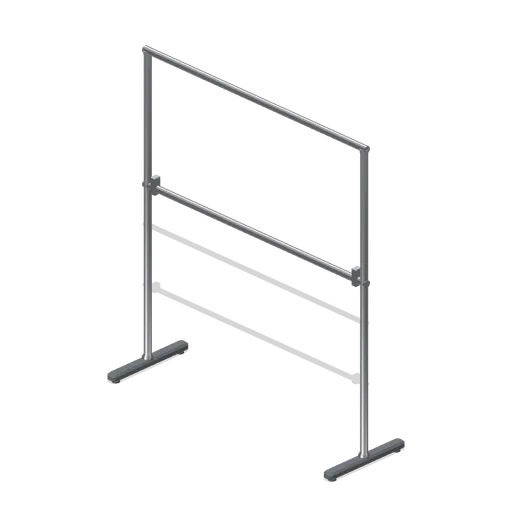 Two-tier hanging rail (Retail Store Fixtures and Mall)