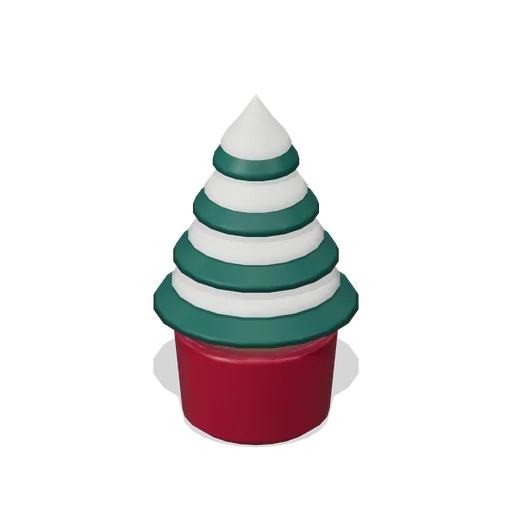 Potted Christmas sapling (Christmas Storybook)