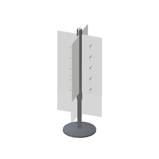 Accessory spinner rack (Retail Store Fixtures and Mall)