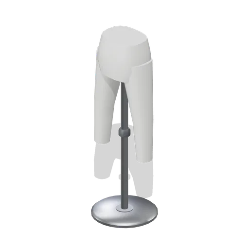 Trouser display form (Retail Store Fixtures and Mall)