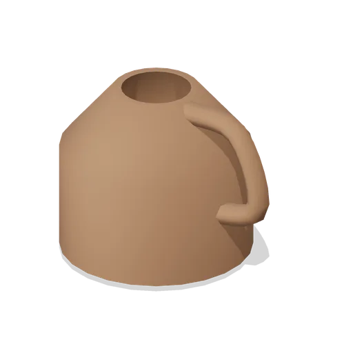 Clay Water Jug (Primitive Crafting Workshop)