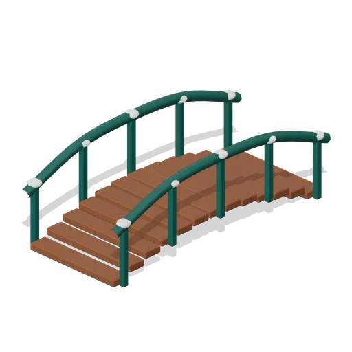 Winter footbridge (Christmas Storybook)