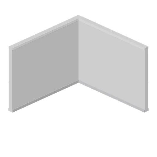 Greybox wall inner corner cell (Modular Greybox Architecture Kit)