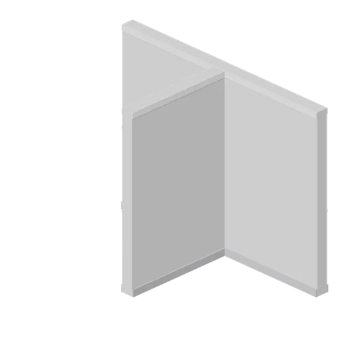 Greybox wall tee junction (Modular Greybox Architecture Kit)