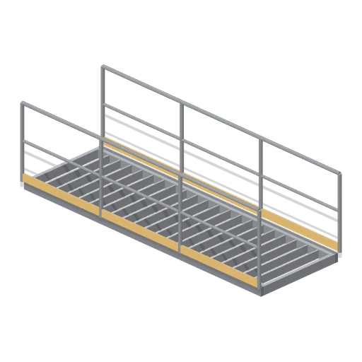 Greybox catwalk 4 m straight (Modular Greybox Architecture Kit)