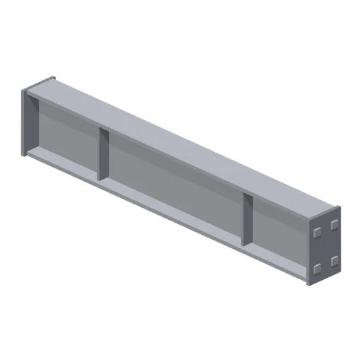 Greybox I-beam span 2 m (Modular Greybox Architecture Kit)