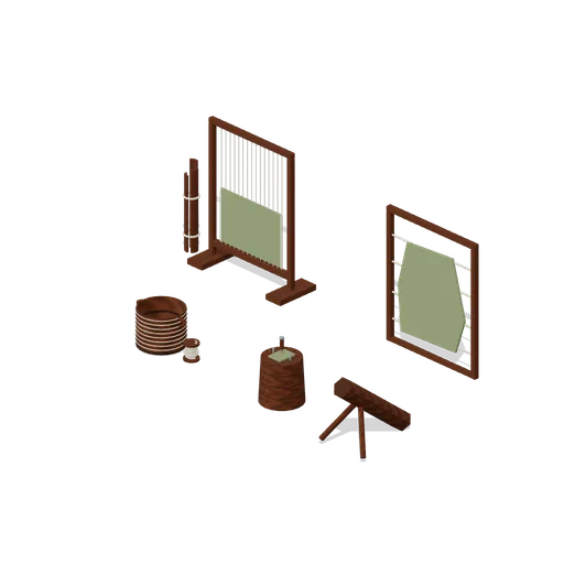 Fibre and Hide Workshop (Primitive Crafting Workshop)