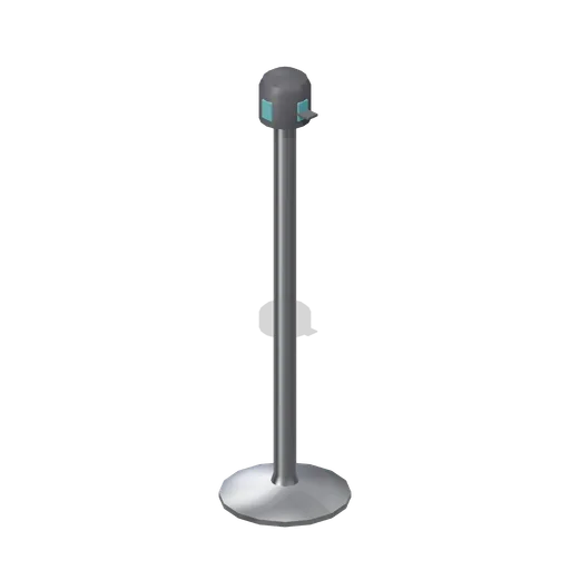 Queue barrier post (Fast Food Counter and Drive-Thru)