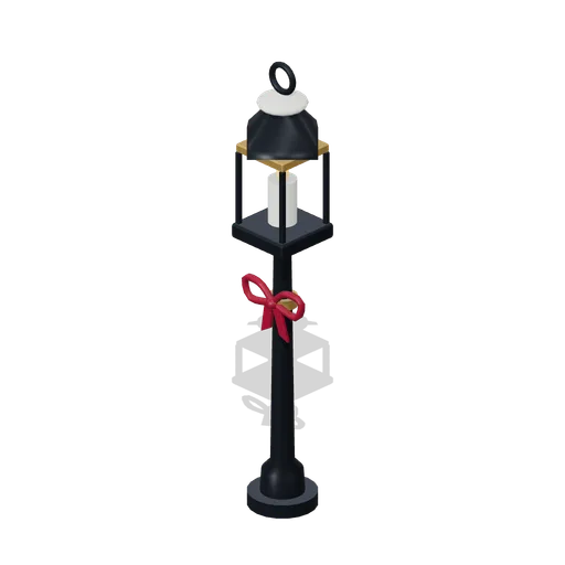 Ornate Christmas streetlamp (Christmas Storybook)