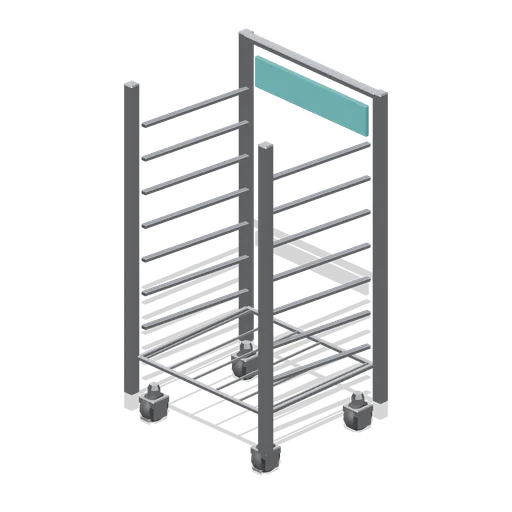 Tray return rack (Fast Food Counter and Drive-Thru)