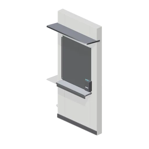 Drive-thru payment window module (Fast Food Counter and Drive-Thru)