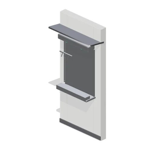 Drive-thru collection window module (Fast Food Counter and Drive-Thru)