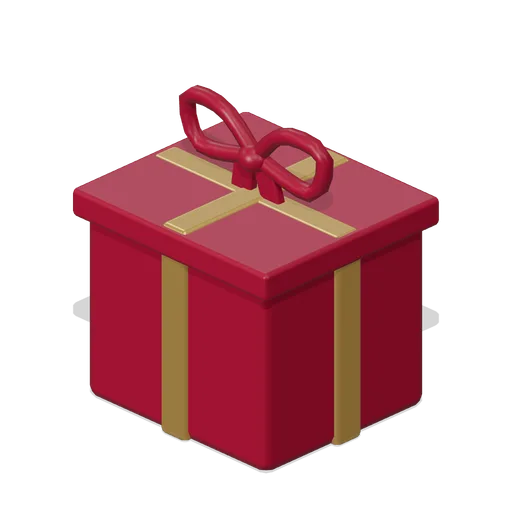 Satin ribbon parcel (Christmas Storybook)