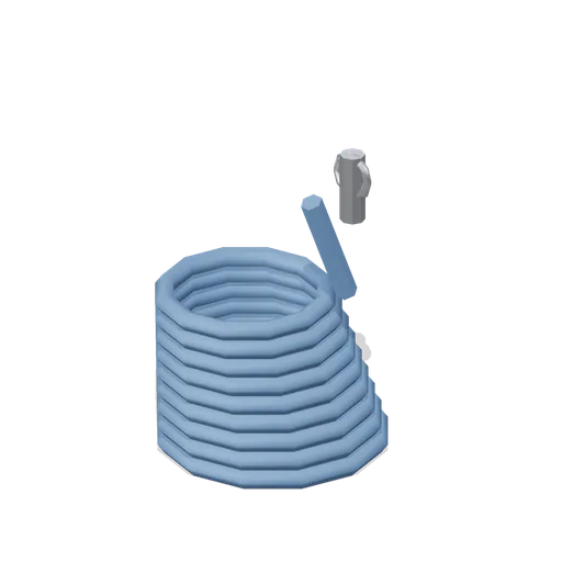 Lead Rope Coiled (Equestrian Yard and Stables)