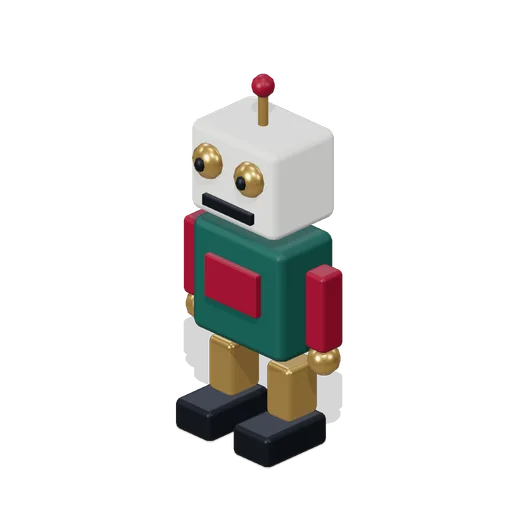 Wind-up toy robot (Christmas Storybook)