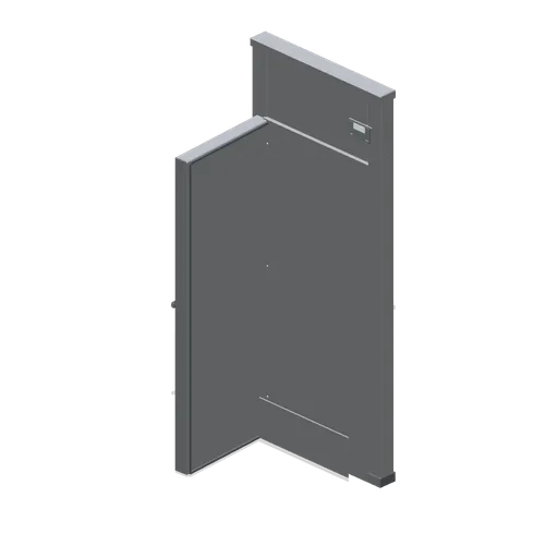 Walk-in door module, door open (Restaurant Kitchen and Dining Room)