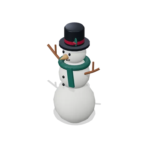 Winter gentleman snowman (Christmas Storybook)