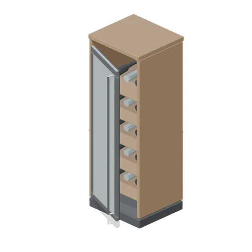 Wine display cabinet (Restaurant Kitchen and Dining Room)