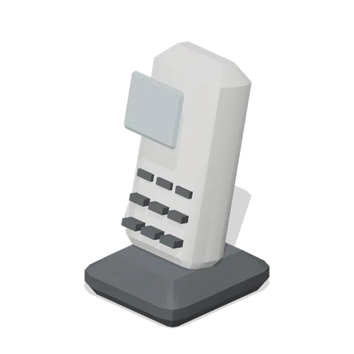 Card terminal on base (Restaurant Kitchen and Dining Room)