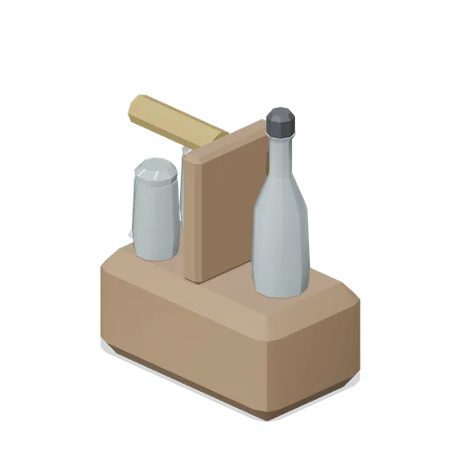 Condiment caddy (Restaurant Kitchen and Dining Room)