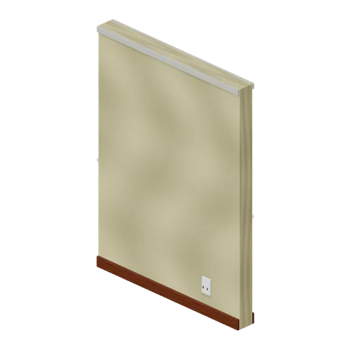 Wall with outlet (Liminal Spaces Kit)