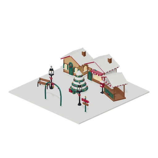 Storybook Christmas square (Christmas Storybook)