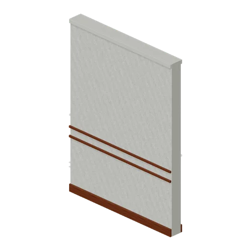Hotel corridor wall (Liminal Spaces Kit)