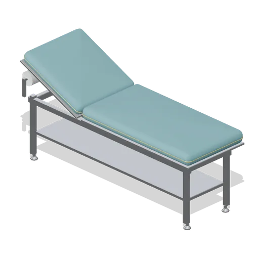 Examination couch (Primary Care Clinic and Veterinary Practice)