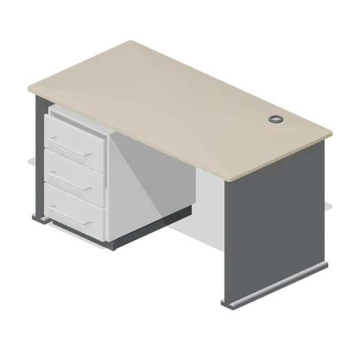 Clinician desk (Primary Care Clinic and Veterinary Practice)