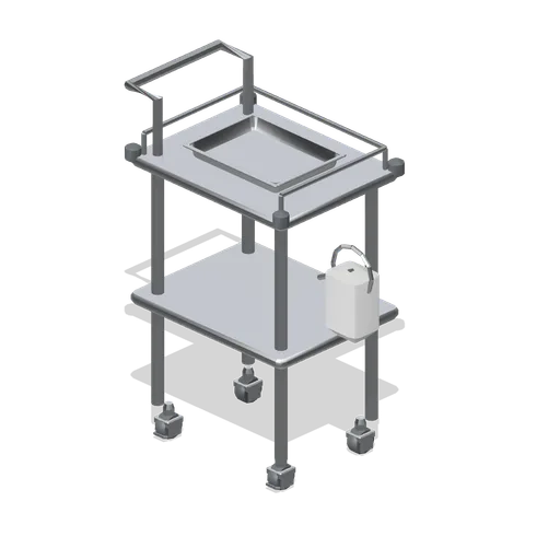 Dressing trolley (Primary Care Clinic and Veterinary Practice)