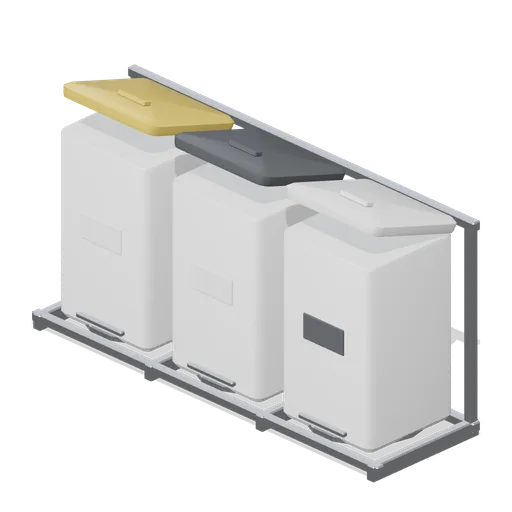 Waste segregation bins (Primary Care Clinic and Veterinary Practice)