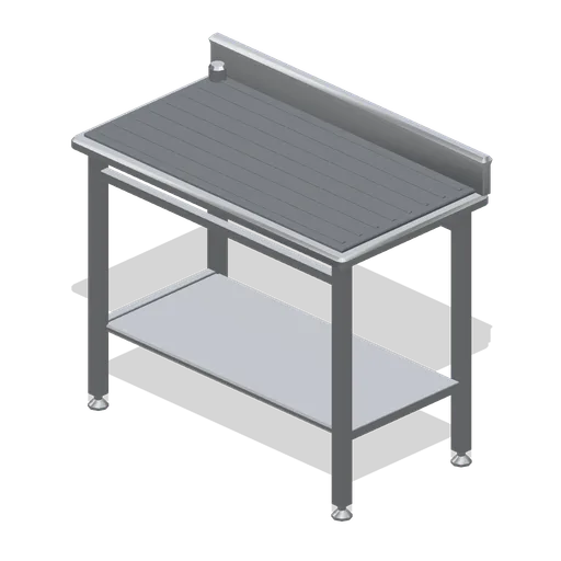 Fixed height veterinary table (Primary Care Clinic and Veterinary Practice)