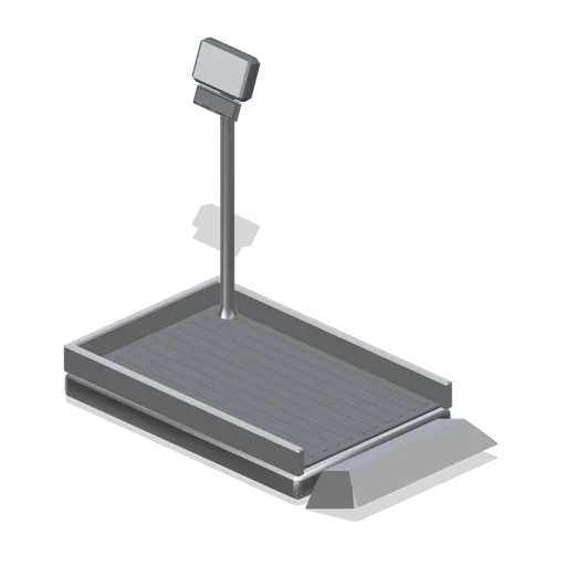 Veterinary scale platform (Primary Care Clinic and Veterinary Practice)