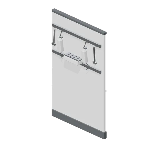 Clipper and tool rail (Primary Care Clinic and Veterinary Practice)