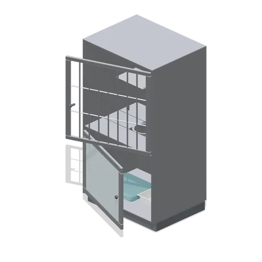 Cat condo unit (Primary Care Clinic and Veterinary Practice)