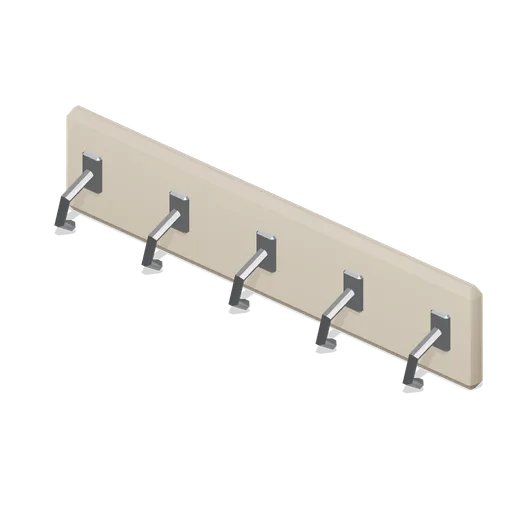 Coat hook rail (Primary Care Clinic and Veterinary Practice)