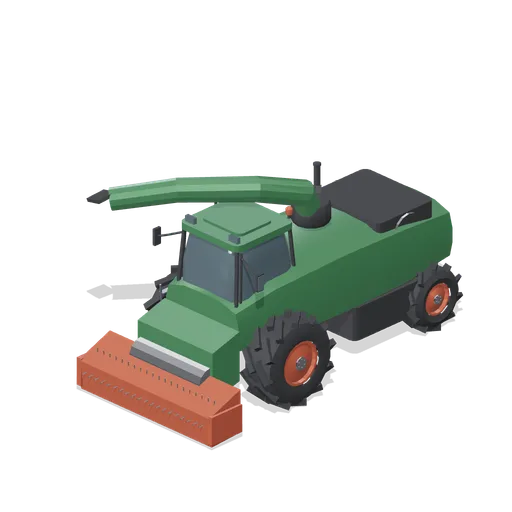 Self-propelled forage harvester (Arable Fields and Farm Machinery)