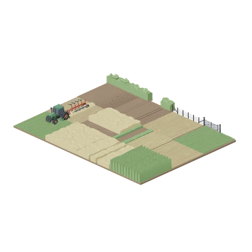 Field grid and connector cases (Arable Fields and Farm Machinery)