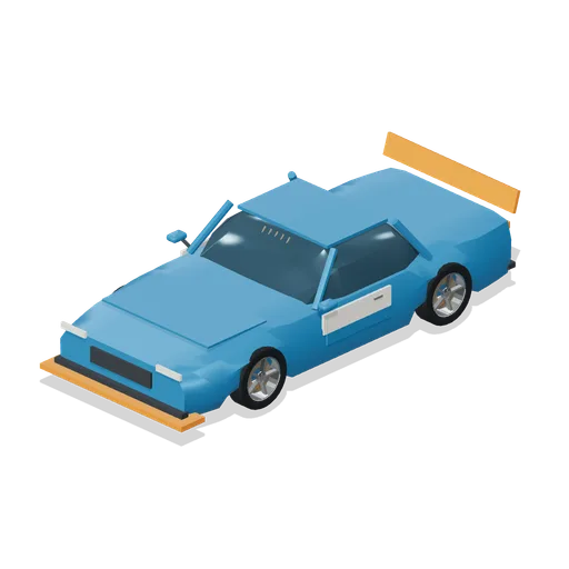 Asphalt late model racer (Stock Car Oval Speedway)