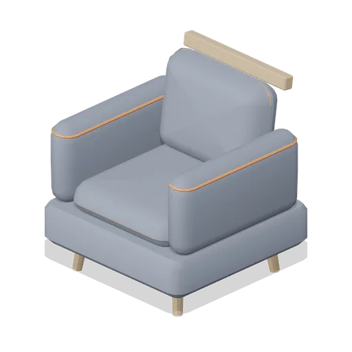 Soft lounge armchair (Downtown Office Interiors)