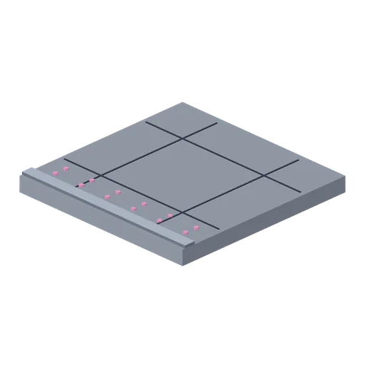 Neon Dispatch: Raised pavement strip