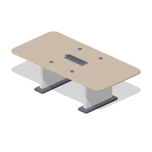 Boardroom table, eight person (Downtown Office Interiors)