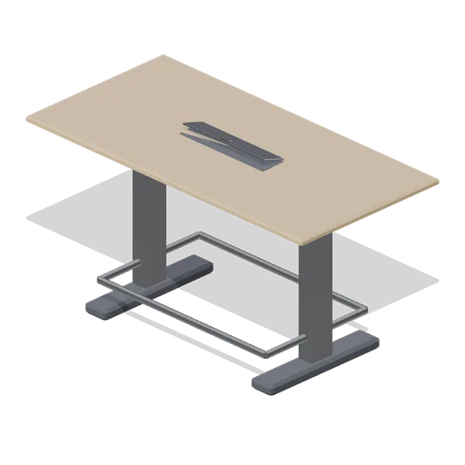 High collaboration table (Downtown Office Interiors)