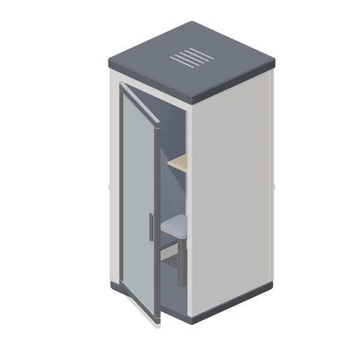 Acoustic phone booth (Downtown Office Interiors)
