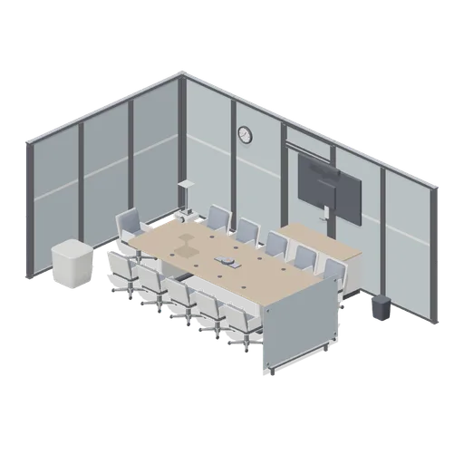 Glazed Boardroom (Downtown Office Interiors)