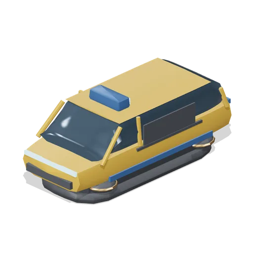 Hover taxi, night operator livery (Hover Transit and Antigrav Fleet)